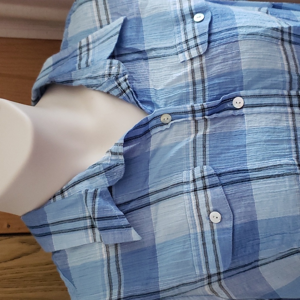Sleeveless cotton shirt by Charter Club - Picture 2 of 6